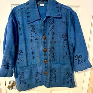 Venus Imports. 100% cotton canvas jacket.